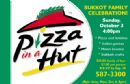 Pizza in the Hut 2010