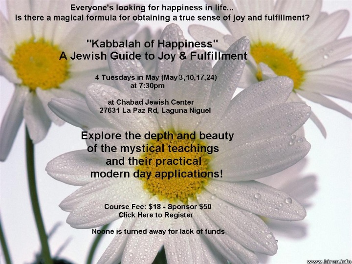 Kabbalah of Happiness!