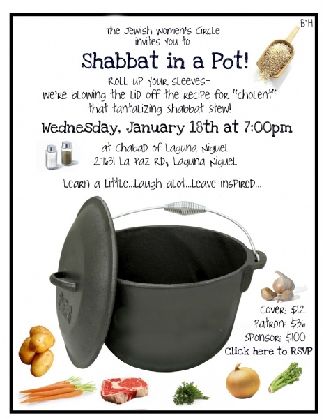 shabbat in a pot!